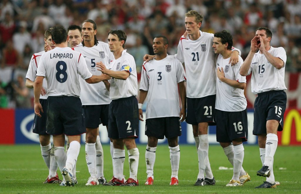 Fussball-WM 2006, Viertelfinale: England - Portugal 1:3 n.E.
