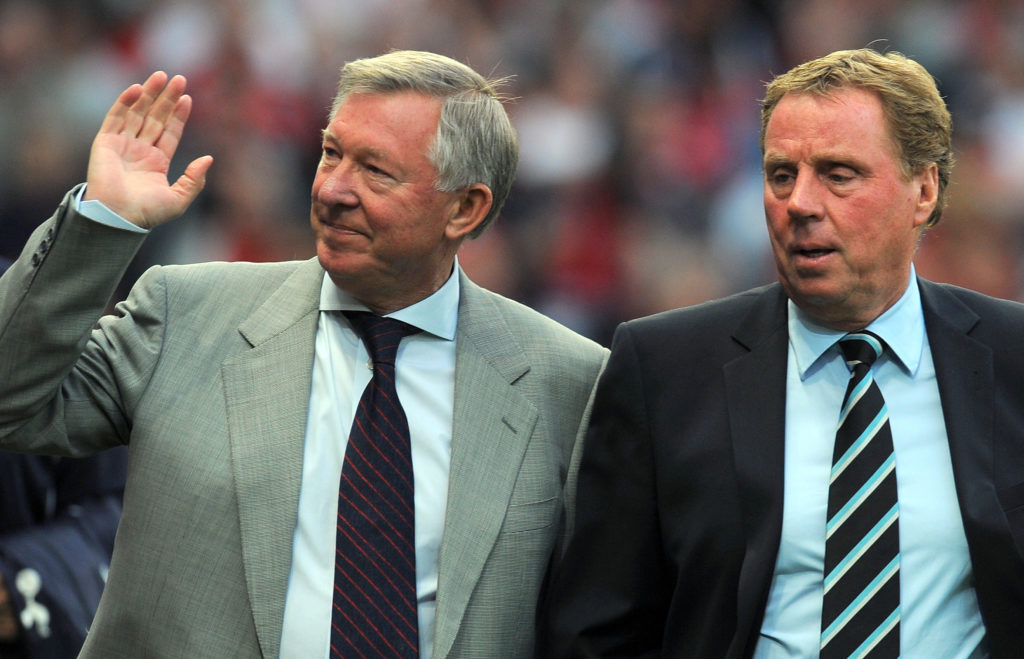 Manchester United's manager Alex Ferguso