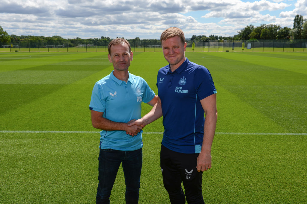 Eddie Howe Signs a New Contract at Newcastle United