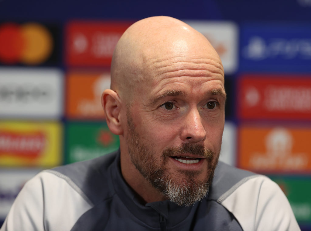Manchester United Training Session And Press Conference - UEFA Champions League 2023/24
