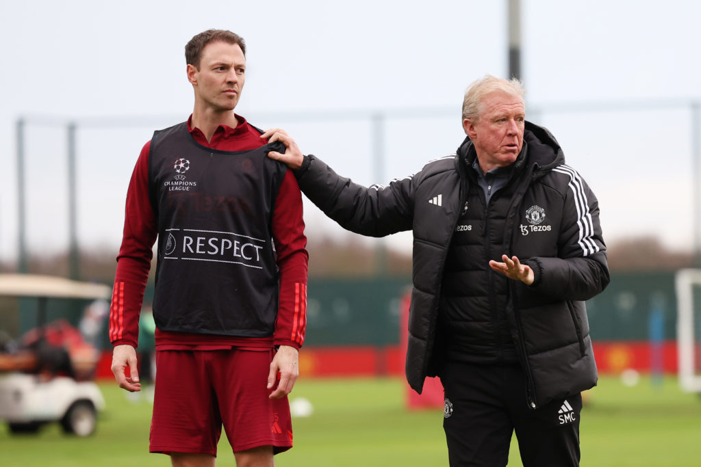Manchester United Training Session And Press Conference - UEFA Champions League 2023/24