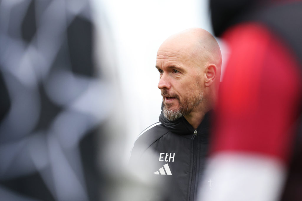 Manchester United Training Session And Press Conference - UEFA Champions League 2023/24
