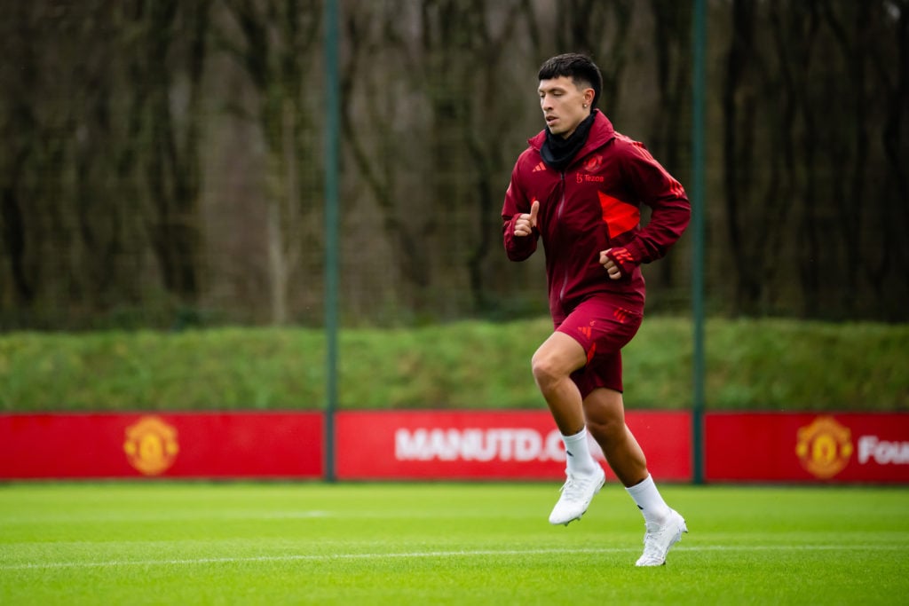 Manchester United Training Session And Press Conference - UEFA Champions League 2023/24