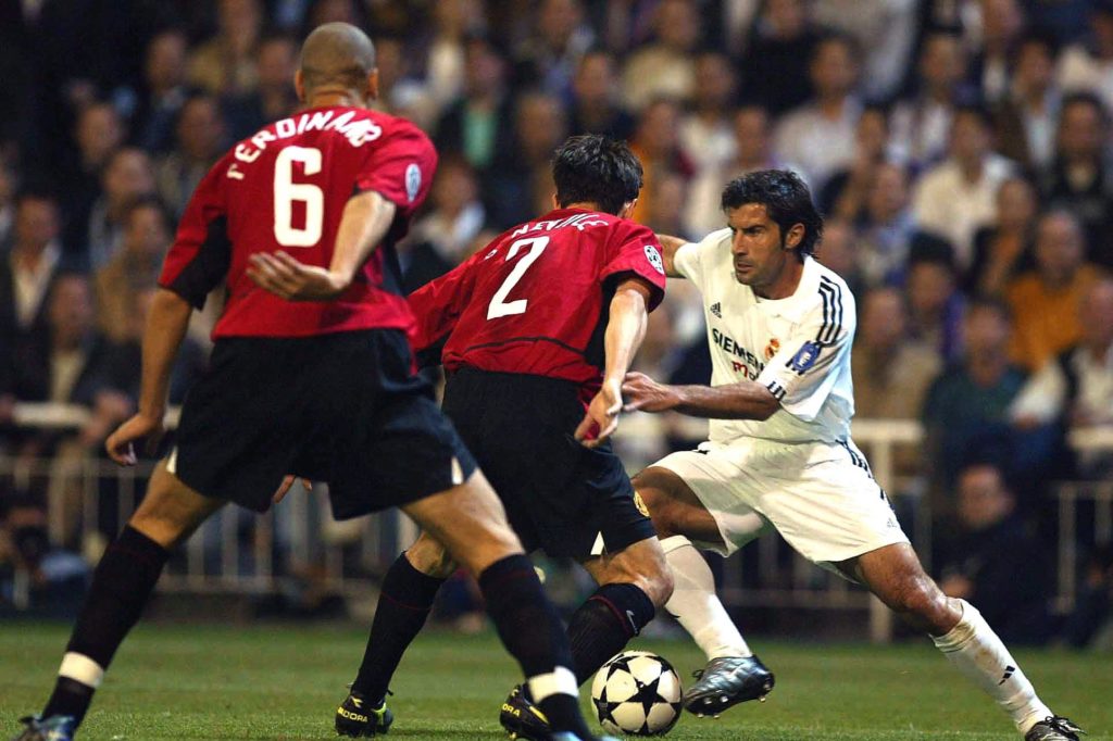 Fussball: Champions League 02/03 Real Madrid - Manchester United