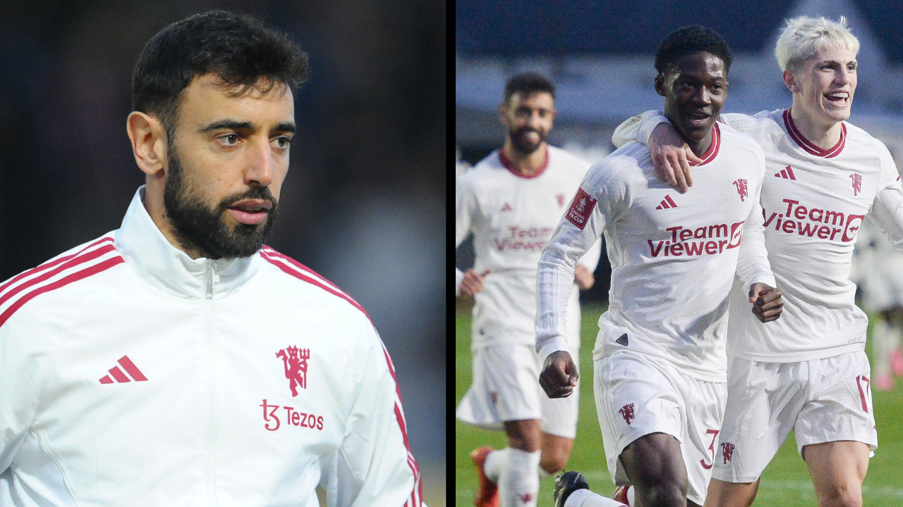 Bruno Fernandes Sends A Classy 4-word Message To Kobbie Mainoo After ...