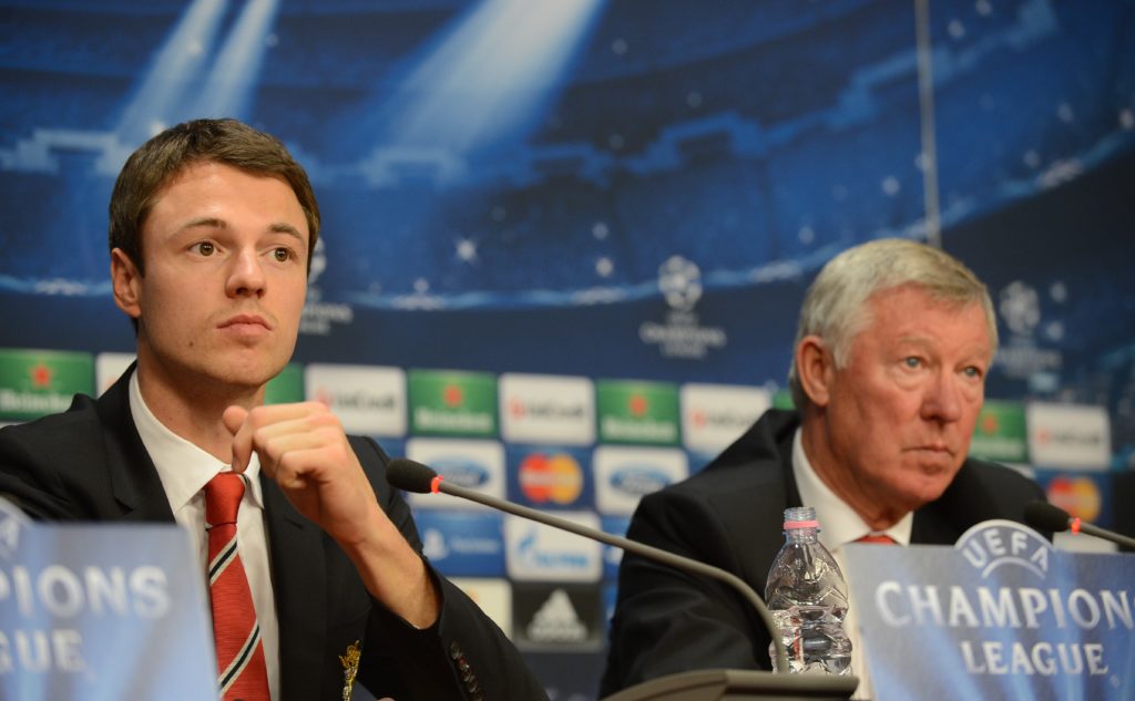 FBL-EUR-C1-CFR CLUJ-MANCHESTER UNITED-PRESSER