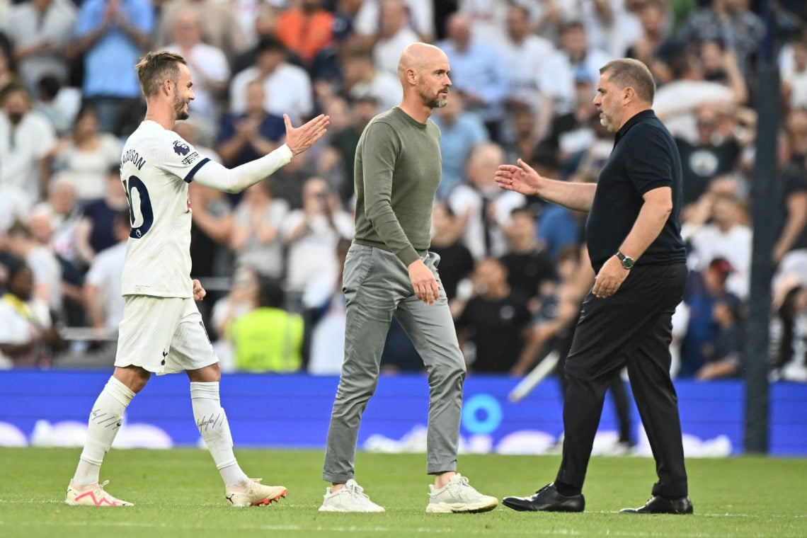 Man utd best sale vs tottenham channel