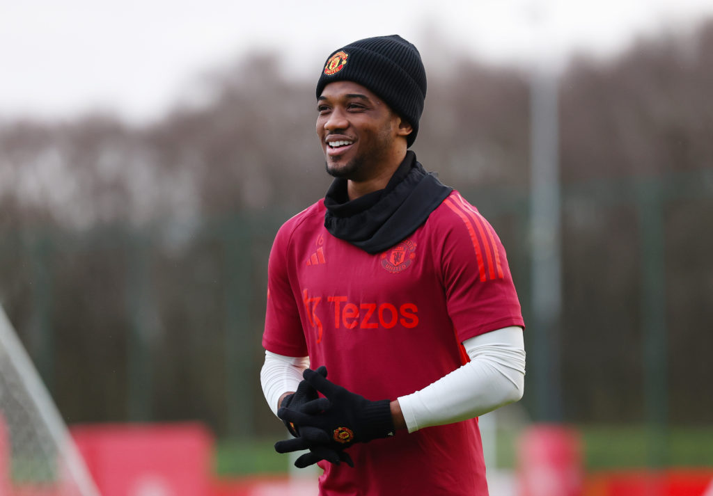Manchester United Training Session And Press Conference - UEFA Champions League 2023/24