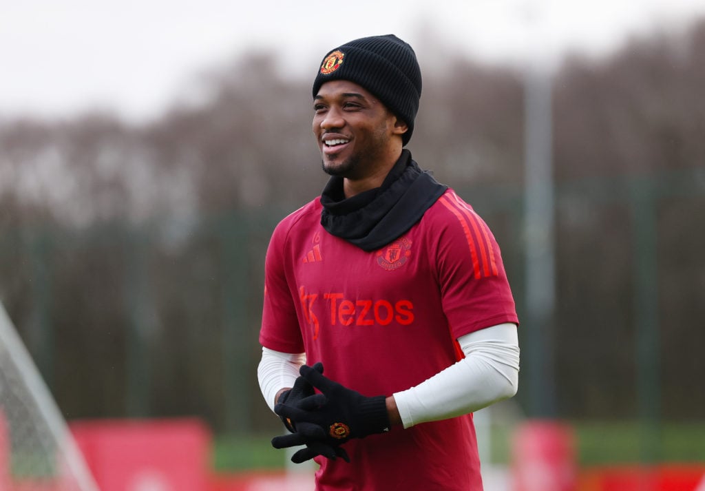 Manchester United Training Session And Press Conference - UEFA Champions League 2023/24