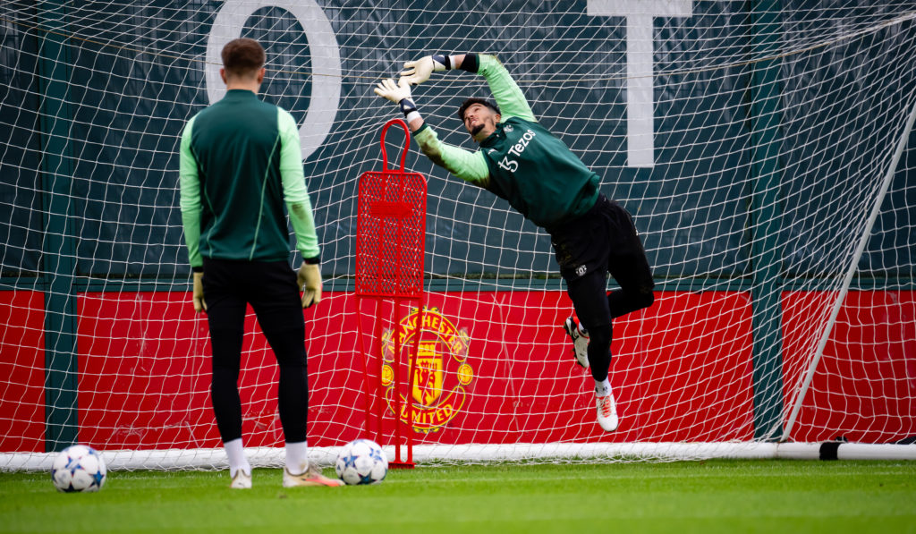 Manchester United Training Session And Press Conference - UEFA Champions League 2023/24