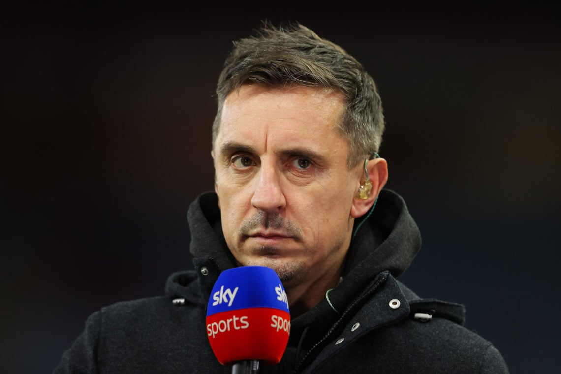 Gary Neville's three-word reaction after former teammate screamed in ...