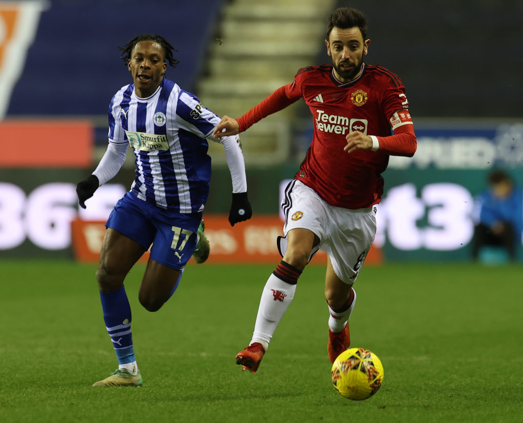 Wigan Athletic v Manchester United - Emirates FA Cup Third Round