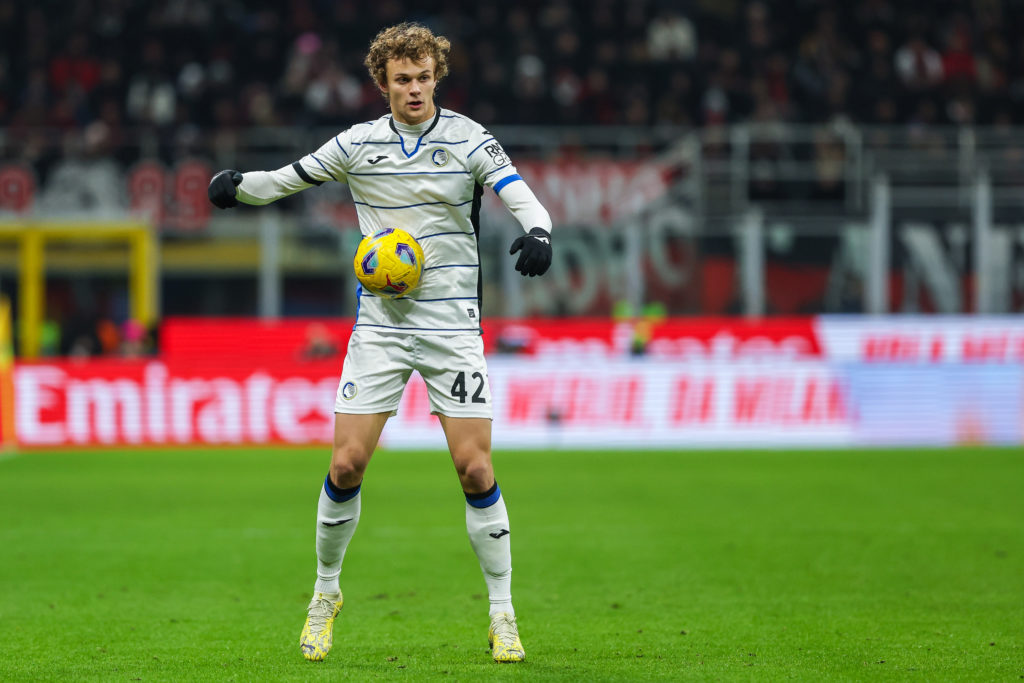 Giorgio Scalvini of Atalanta BC seen in action during Coppa