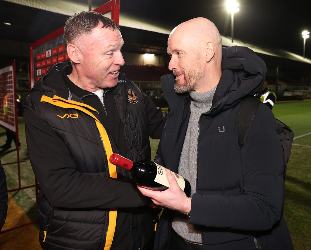 Newport County v Manchester United - Emirates FA Cup Fourth Round
