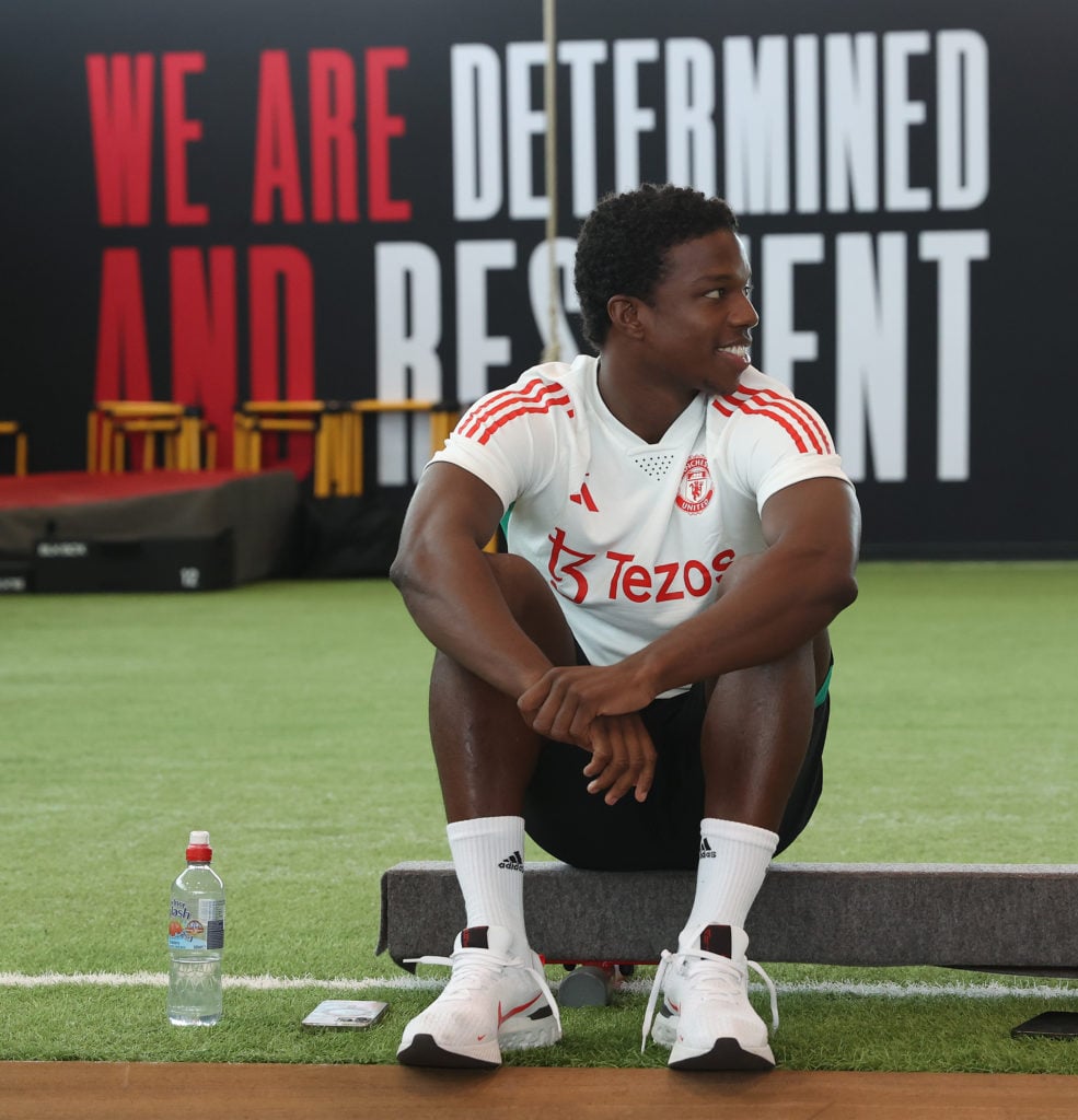 Manchester United pre-season training session