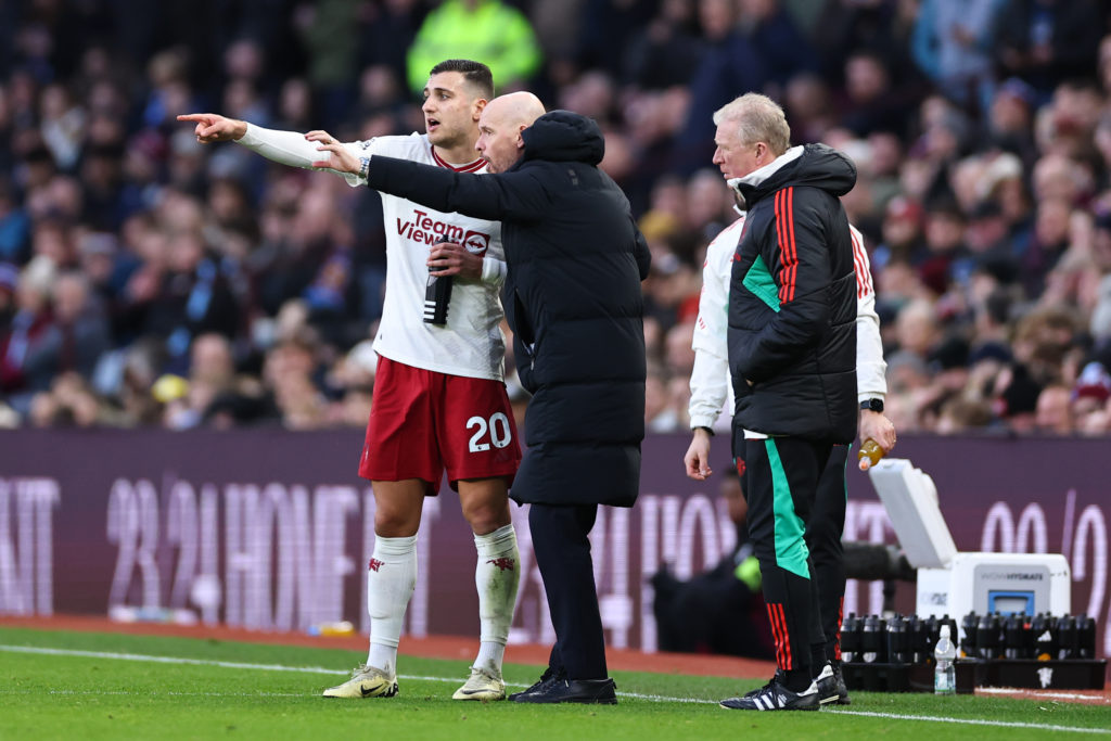Aston Villa v Manchester United - Premier League