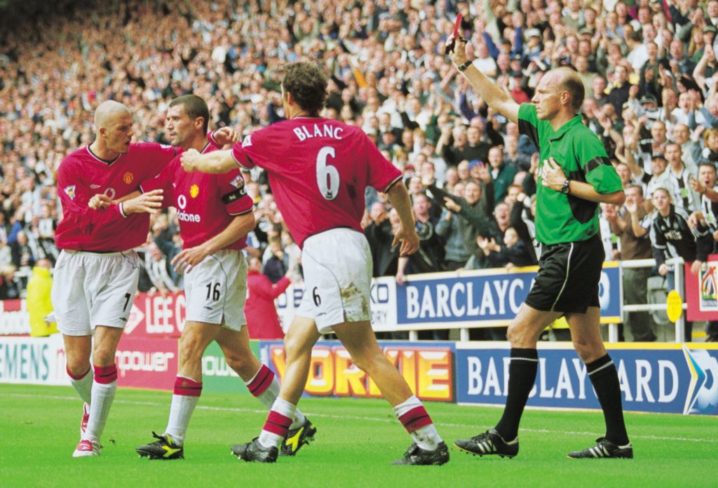 Roy Keane, David Beckham, Laurent Blanc