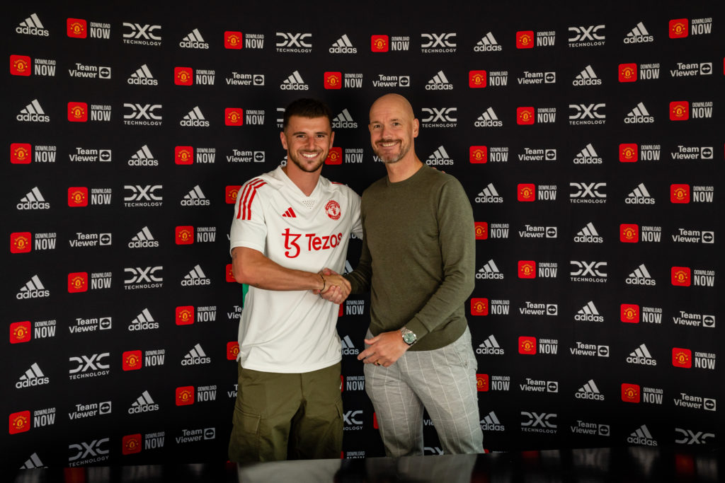 Manchester United UNveil New Signing Mason Mount