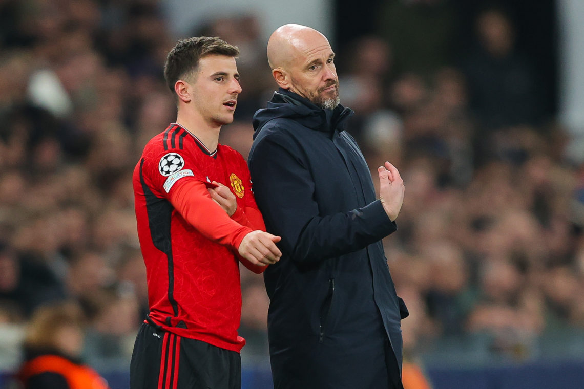 Erik ten Hag has made clear he's confident Mason Mount will have a big impact on the pitch for Manchester United