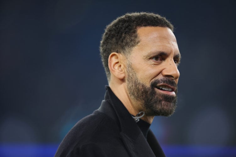 Former Manchester United player Rio Ferdinand ahead of the UEFA Champions League 2023/24 round of 16 second leg match between Manchester City and F...