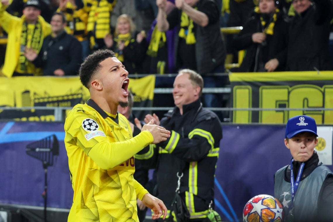 Jadon Sancho Sends Message After Champions League Goal, Manchester ...