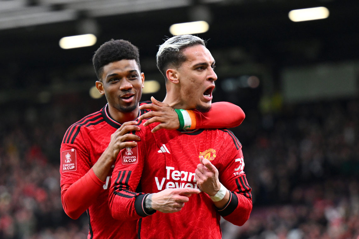 Antony sends message after Manchester United win v Liverpool, David de ...