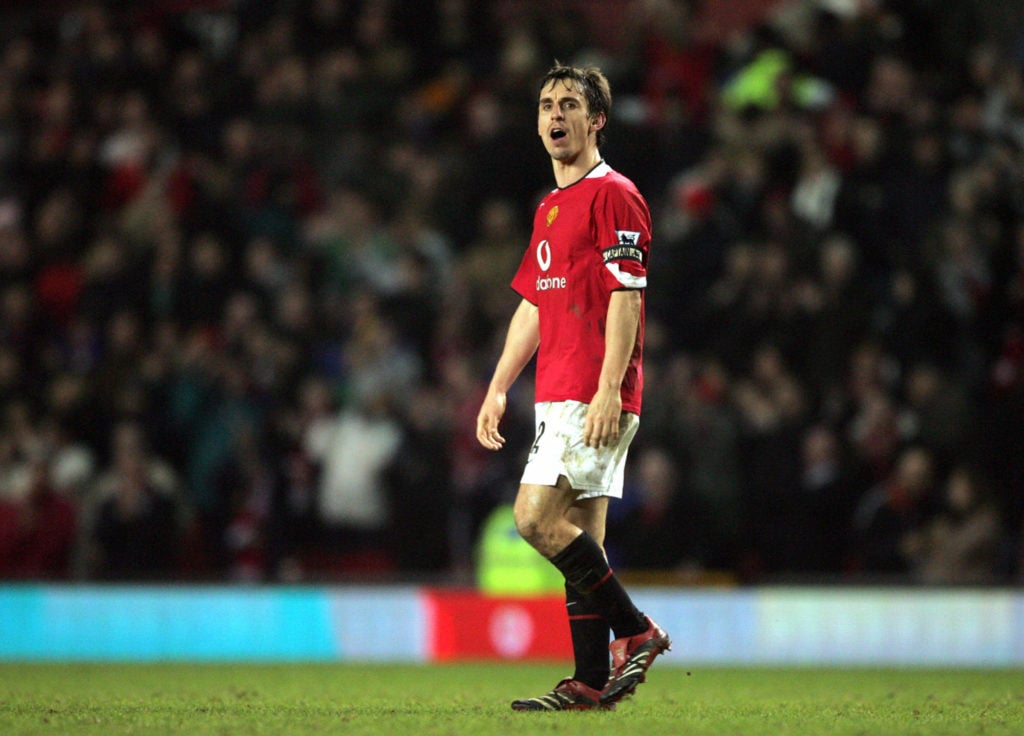 Manchester United captain Gary Neville s
