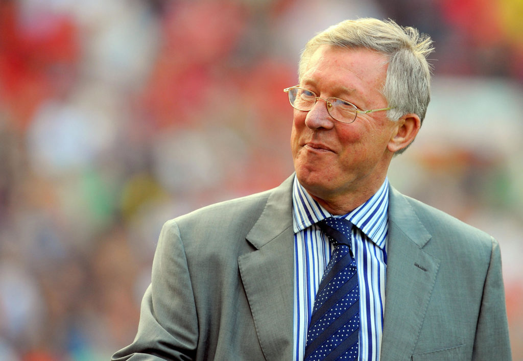 Manchester United manager Sir Alex Fergu