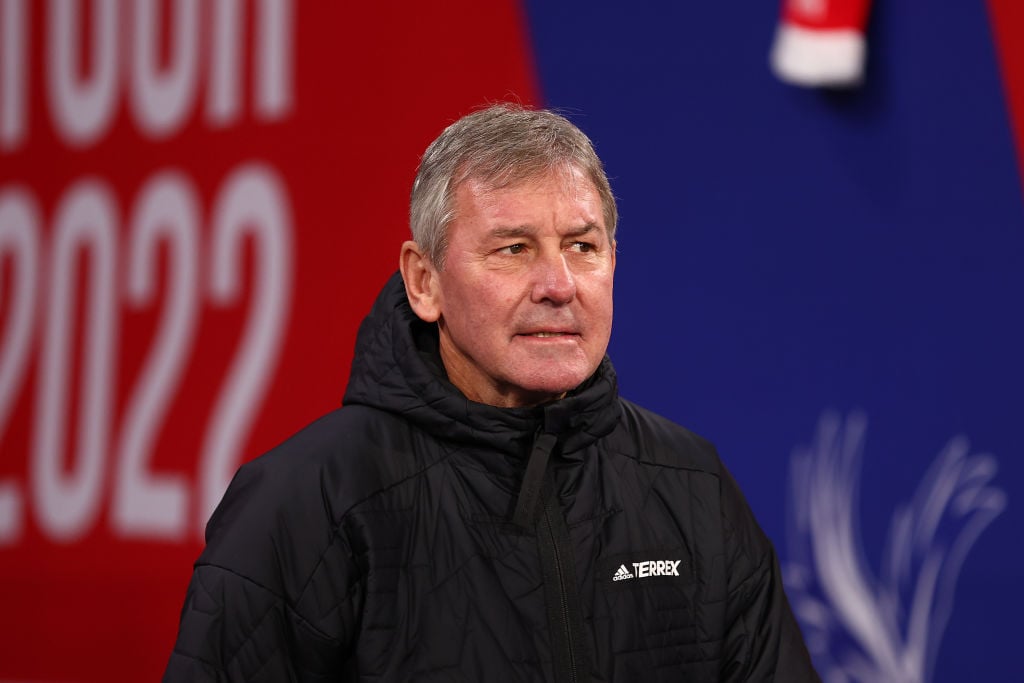 Bryan Robson looks on prior to the Pre-Season Friendly match between Manchester United and Crystal Palace at Melbourne Cricket Ground on July 19, 2...