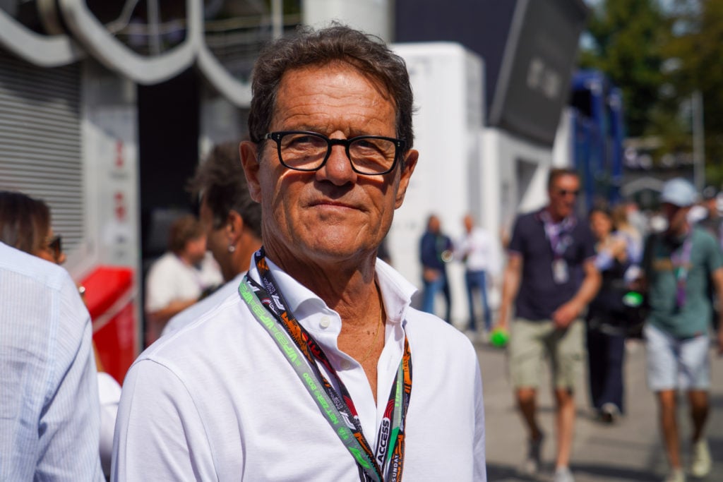 Fabio Capello during the Formula 1 Pirelli Gran Premio d'Italia 2023 on September 3rd, 2023 in Monza, Italy.