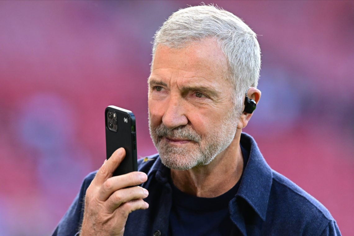 Graeme Souness TV Pundit on mobile phone before the 150th Anniversary Heritage Match between Scotland and England at Hampden Park on September 12, ...