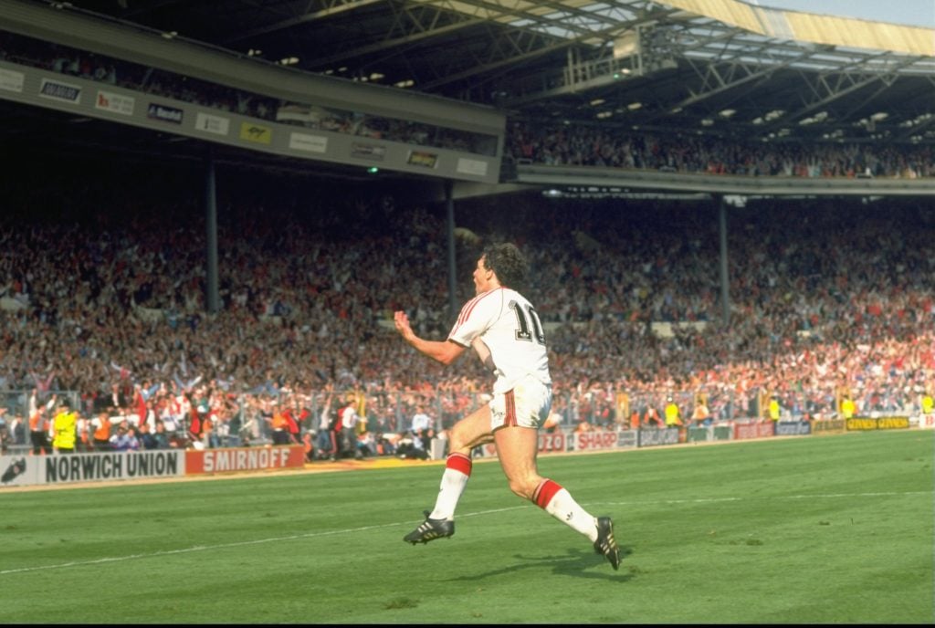 Mark Hughes of Manchester United