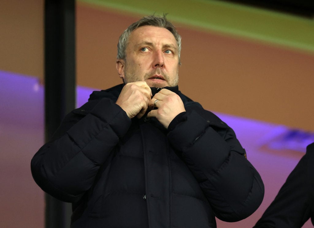Jason Wilcox watches on as West Bromwich Albion take on Southampton in the Championship.