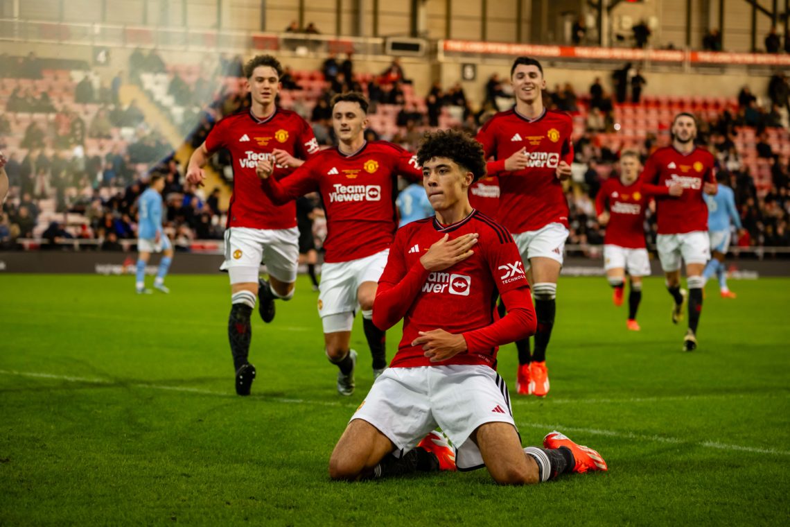 20 goals, 5 assists... Man Utd wonderkid sends message to Jason Wilcox ...