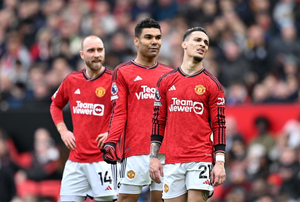 Christian Eriksen, Casemiro and Antony