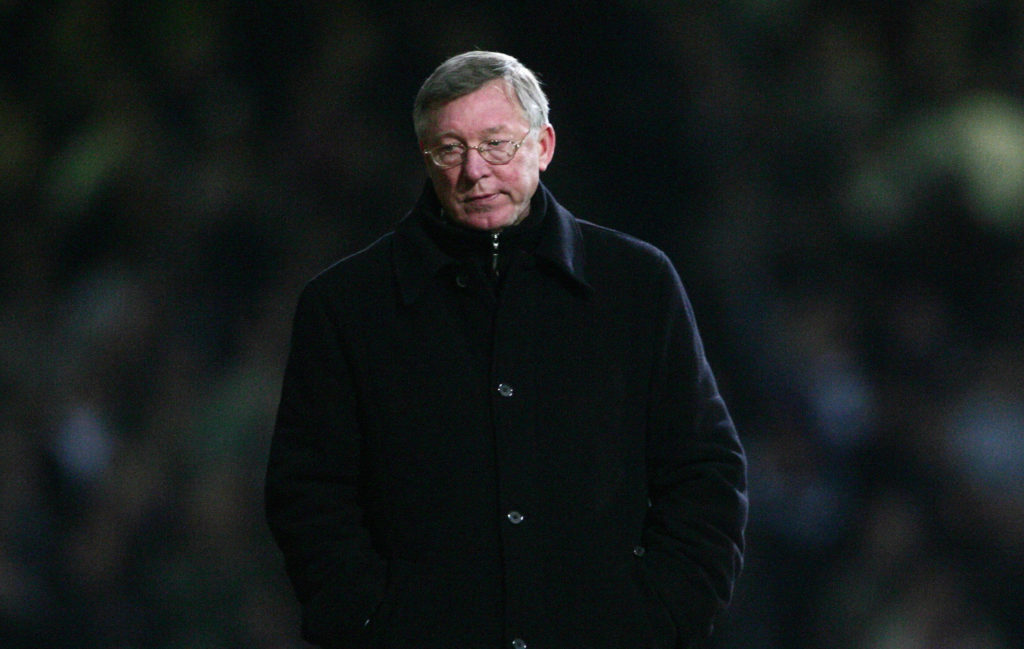 Manchester United's Manager Sir Alex Ferguson looks dejected during their Premiership match against West Ham at home to West Ham, 17 December 2006....