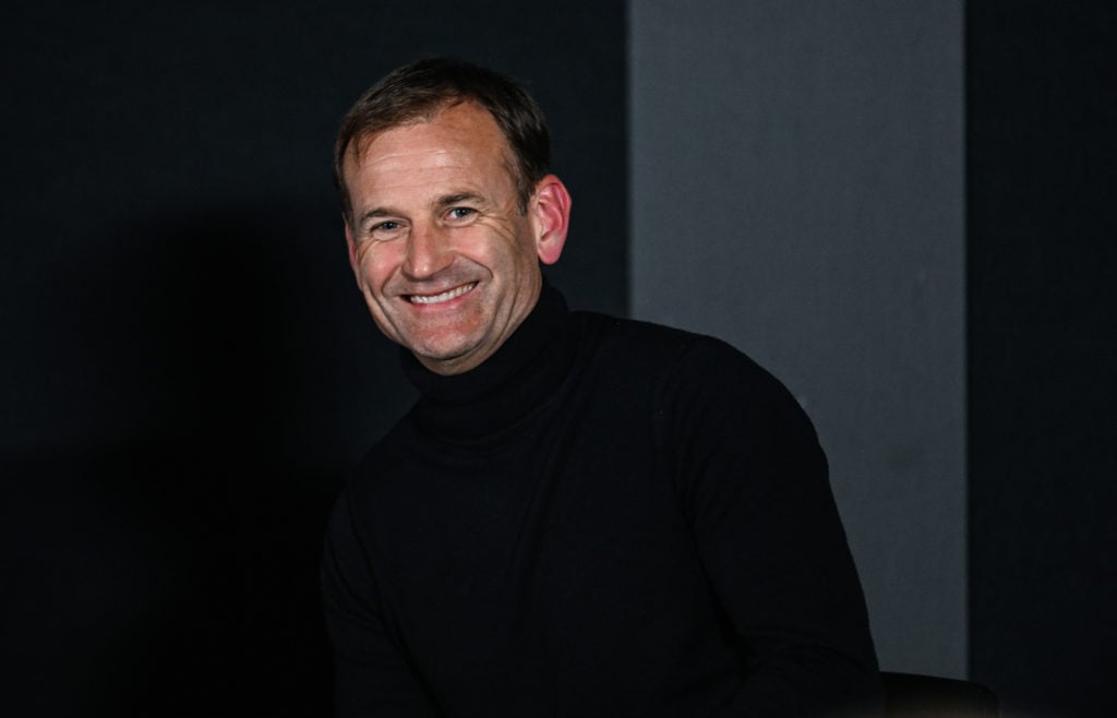 Newcastle United's Sporting Director Dan Ashworth during the We Are United, Supporters event at St. James Park on November 22, 2023 in Newcastle up...