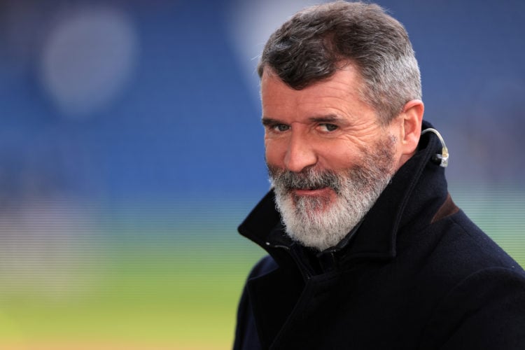 ITV Sport pundit Roy Keane during the Emirates FA Cup Fourth Round match between West Bromwich Albion and Wolverhampton Wanderers at The Hawthorns ...