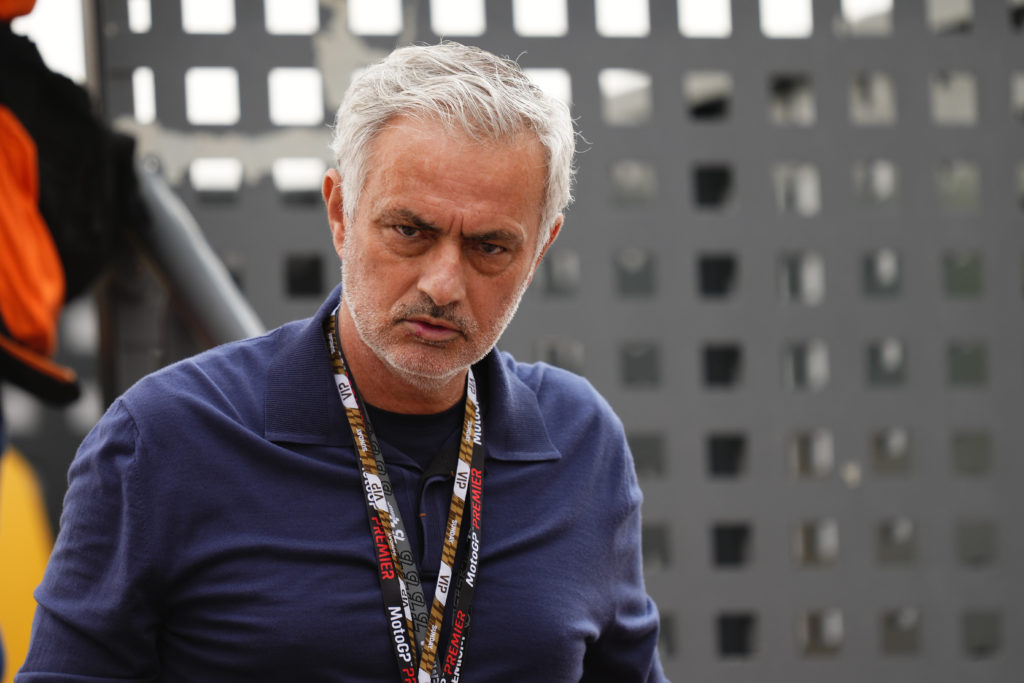 Jose Mourinho during the race day of the Grande Premio Tissot de Portugal at Autodromo do Algarve on March 24, 2024 in Lagoa, Algarve, Portugal.