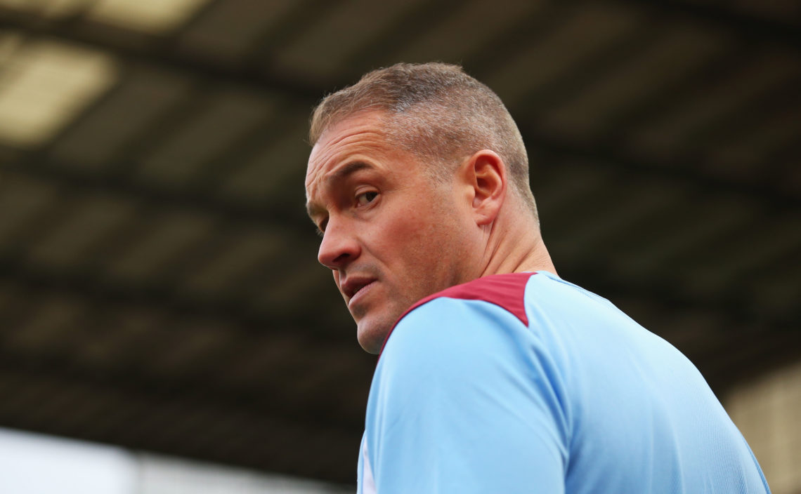 Paul Robinson of Burnley looks on prior to the Premier League match between Stoke City and Burnley at Bet365 Stadium on December 3, 2016 in Stoke o...