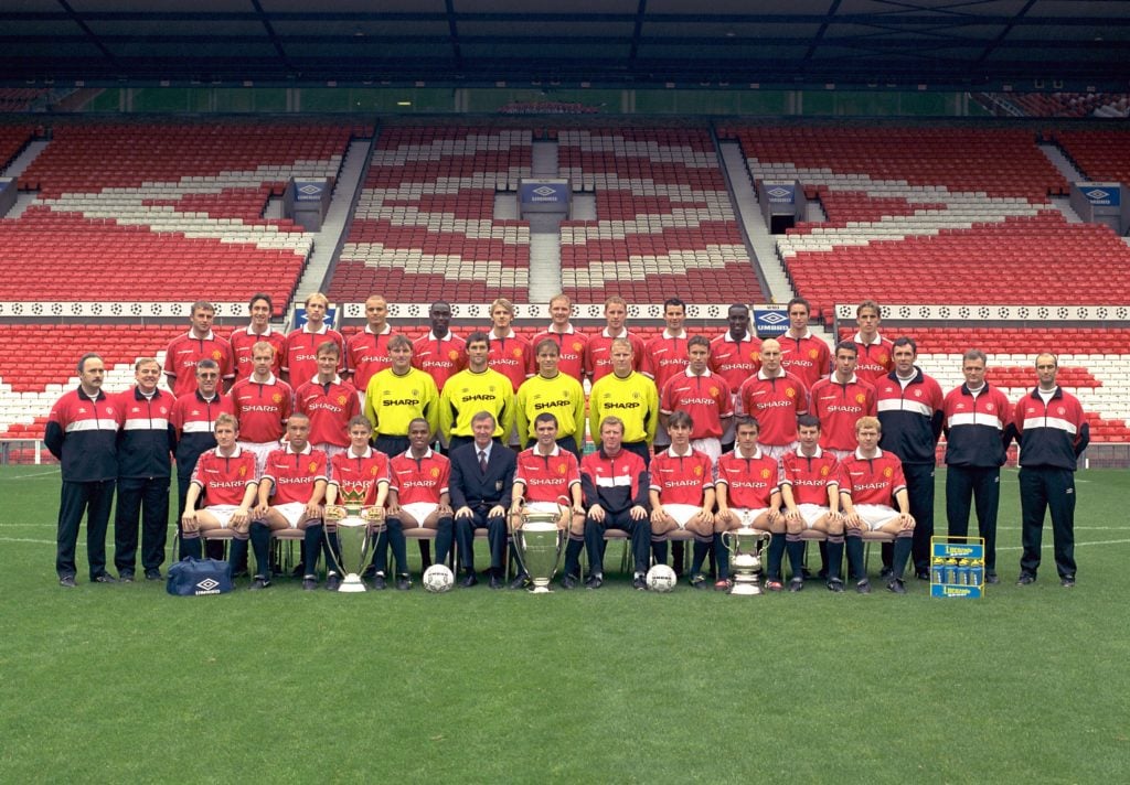 Manchester United Squad Photo 1999/2000