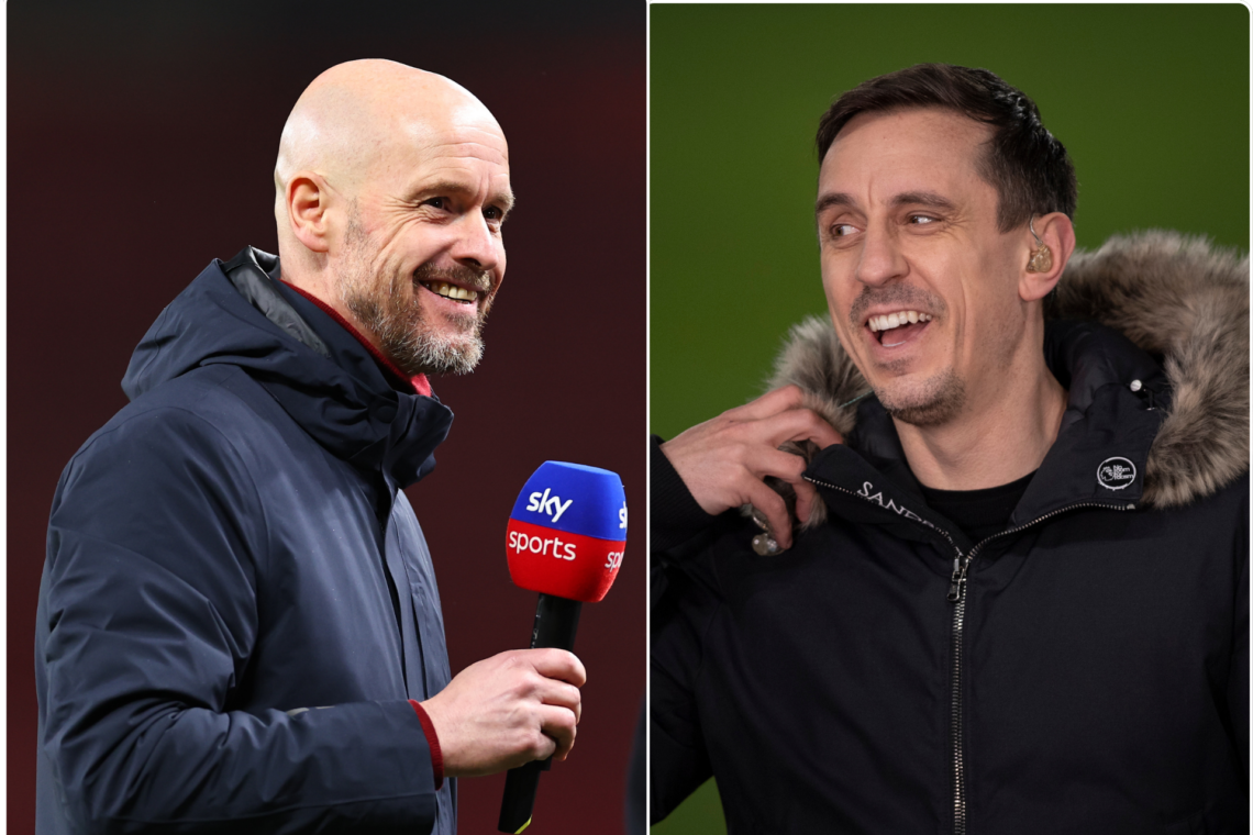 Manchester United fans have a strong verdict after Erik ten Hag interview  with Gary Neville