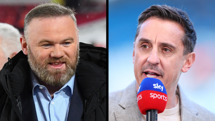 Wayne Rooney is watching the FA Cup fifth-round match between Nottingham Forest and Manchester United at City Ground in Nottingham, England, on Feb...