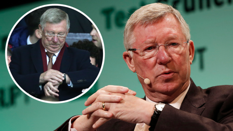 Sir Alex Ferguson in conversation with Sir Michael Moritz, co-authors of Leading: Learning from Life and My Years at Manchester United during TechC...