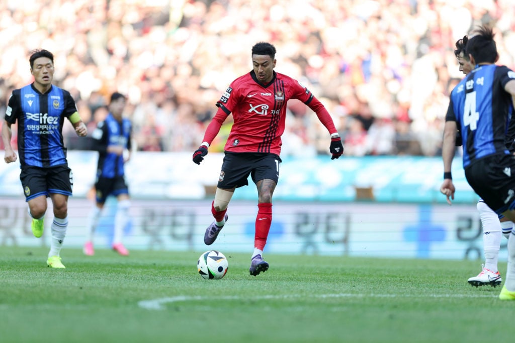 Jesse Lingard makes his home debut for Seoul FC in the K-league match Seoul FC v Incheon, on March 10, 2024 in Seoul, South Korea