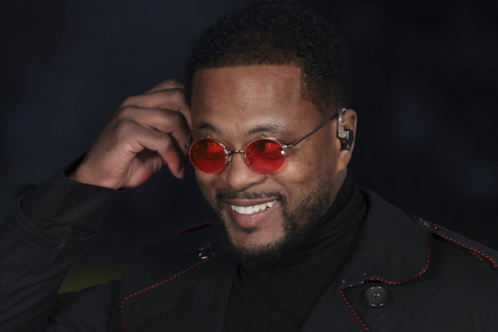 Celebrities At Paris Saint-Germain v FC Barcelona: Quarter-final First Leg - UEFA Champions League 2023/24