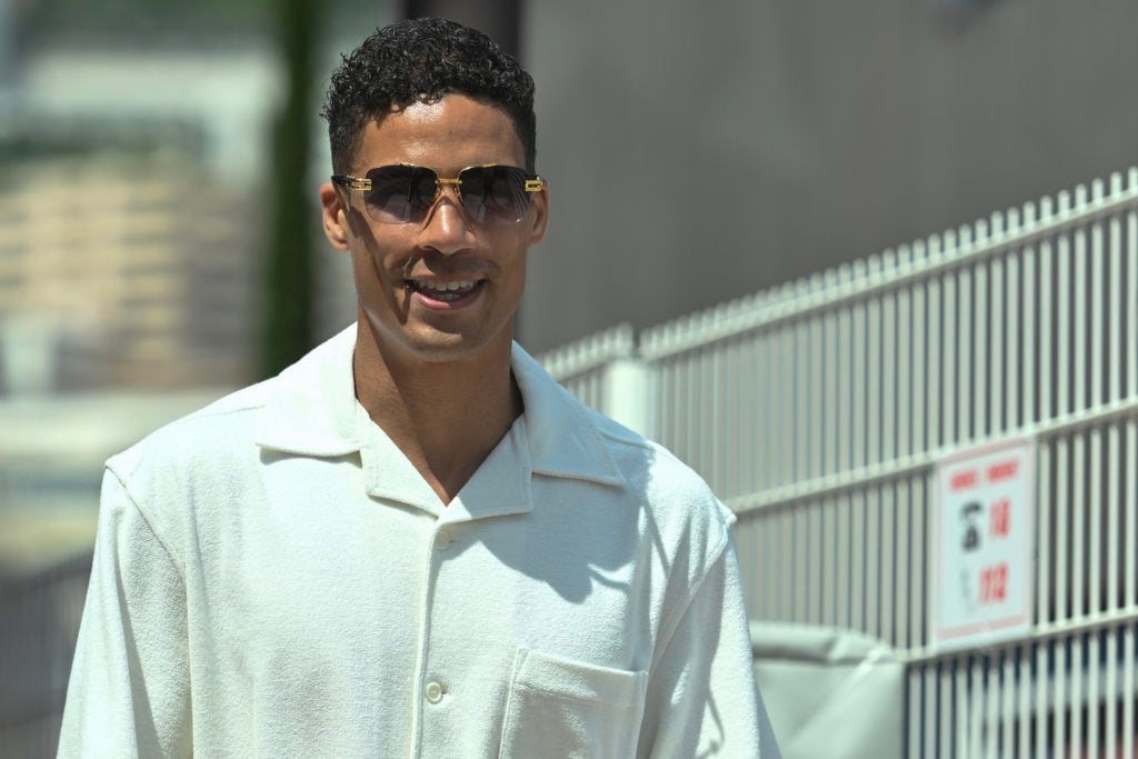 Raphael Varane during the F1 Grand Prix of Monaco at Circuit de Monaco on May 26, 2024 in Monte-Carlo, Monaco.