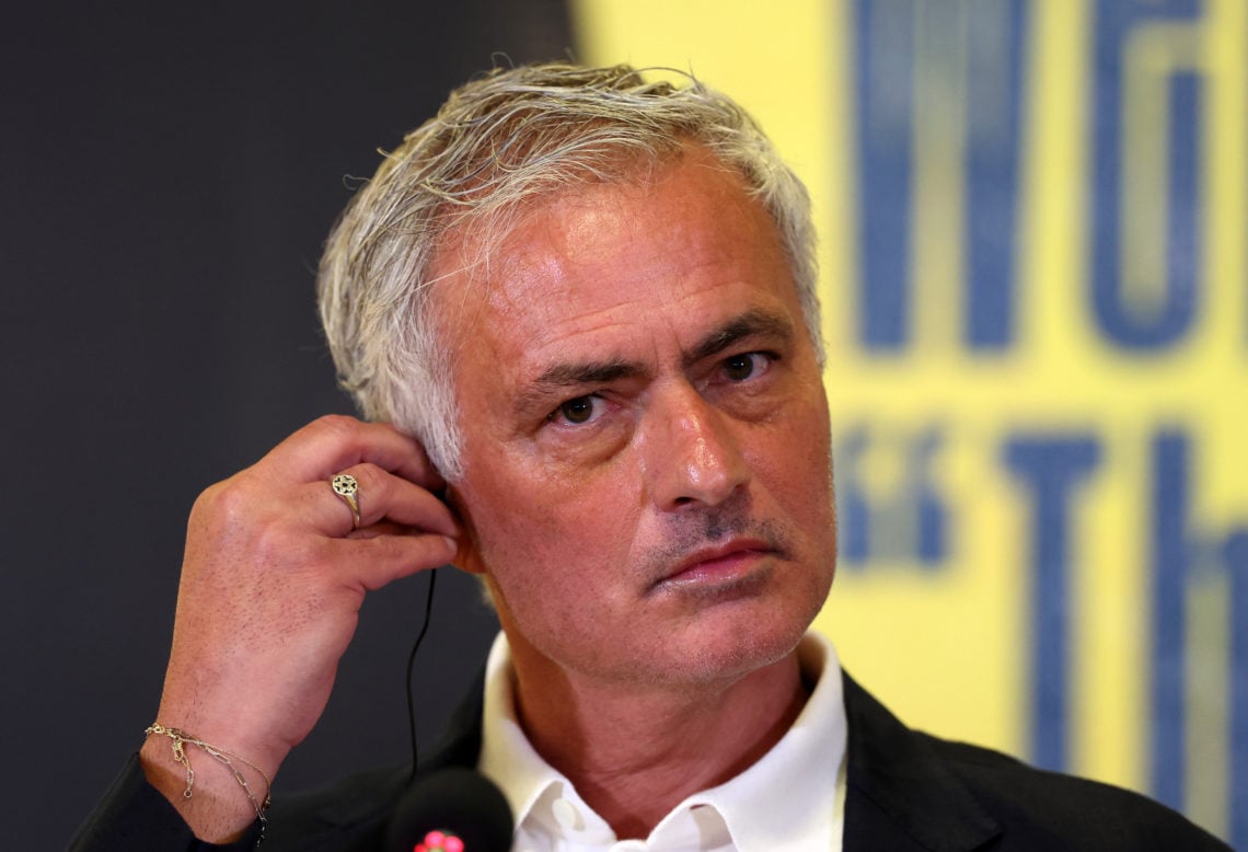 Fenerbahçe's new coach Jose Mourinho answered questions at the press conference on June 3, 2024 in Istanbul, Turkey.