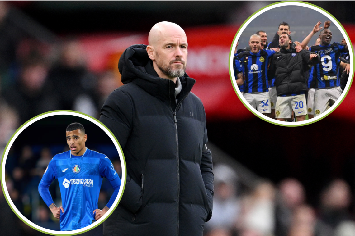 Erik ten Hag, Mason Greenwood and Inter Milan squad
