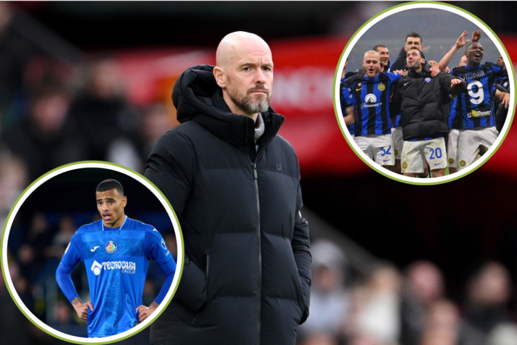 Erik ten Hag, Mason Greenwood and Inter Milan squad